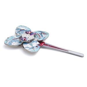 Imán de Refrigerador de Metal con Diseño de Molino de Viento Giratorio de Esmalte Suave, Diseño de Moda Personalizado - Product Image 2