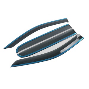 Accessoires extérieurs Pare-soleil latéral Pare-pluie Visière de porte Noir 2023 pour 2012 2016 2018 2019 2020 2021 2022 - Product Image 3