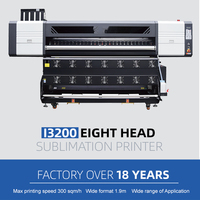 Impresora de Gran Formato para Camisetas, Plotter Digital de Sublimación Textil, Impresora de Inyección de Tinta para Sublimación Textil