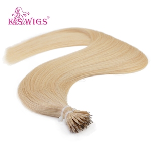Cabello Liso Natural Virgen Remy Chino 100% al por Mayor con Anillo Nano, Cutícula Alineada, Doble Trama, Sin Caída, Color con Mechas - Product Image 6