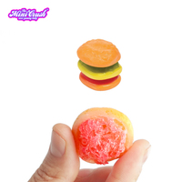 Nouveaux bonbons croustillants bonbons collations lyophilisés bonbons hamburger gommeux