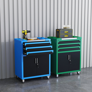 خزانة معدنية متعددة الوظائف مغلفة بالمسحوق ، 3 أدراج ، سعة تحميل قوية قابلة للقفل ، جراج OEM/ODM - Product Image 3