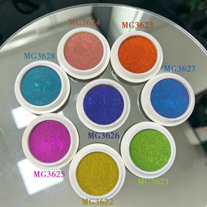 คาเมเลี่ยนผงแม่เหล็กรูปแมวตา8สีเอฟเฟกต์แสงออโรร่าสำหรับเล็บเจลอะคริลิก UV - Product Image 4