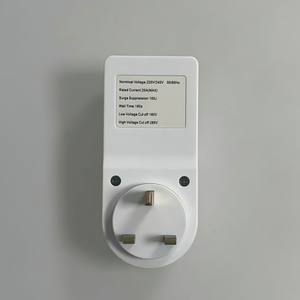 Protector de Voltaje T2 10A 15A 16A 20A 110V 220V Protección Contra Sobretensiones para Refrigerador, TV, Enchufe, Material Plástico - Product Image 4