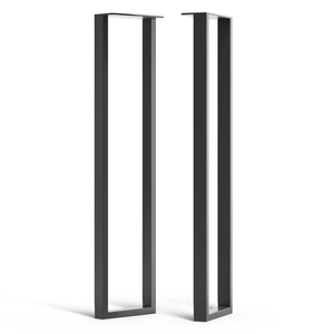 Pieds de <span class=keywords><strong>table</strong></span> industriels robustes en <span class=keywords><strong>fonte</strong></span> <span class=keywords><strong>carrée</strong></span>, base de meuble en acier, pieds de <span class=keywords><strong>table</strong></span> en métal pour café, <span class=keywords><strong>bistrot</strong></span>, bar, console - Product Image 6