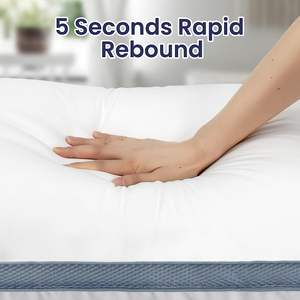 Penjualan laris nyaman penutup serat daur ulang GRS bantal alergi hypo kualitas <span class=keywords><strong>Hotel</strong></span> tidur Premium untuk tempat tidur - Product Image 6