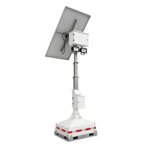 Portable CCTV Camera Tower Mini Security Tower 4m Mast for Construction - Product Image 3