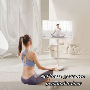 Tablette portable LED blanche en direct pour influenceurs Affichage HD de 23.8 pouces Caméra intégrée Diffusions en temps réel Android10 OS - Product Image 5