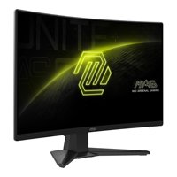 Monitor LED Curvo de 23.6 Pulgadas Full HD 180Hz (Panel VA, Tiempo de Respuesta de 1ms) - MAG 242C Negro