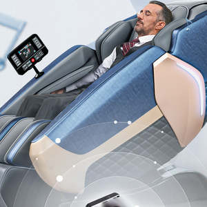 Silla de masaje real de lujo para oficina, Sillón de masaje sexual japonés 4d de cuerpo completo, gravedad cero, con ruedas 4d - Product Image 5