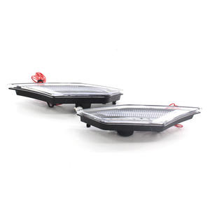 ไฟเลี้ยวแบบ LED สำหรับ Honda Civic รุ่นที่ 10 พร้อมไฟวิ่งกลางวันสีขาว คู่หนึ่ง สำหรับติดตั้งเพิ่มเติม อัพเกรด ปี 2016-2021 - Product Image 1