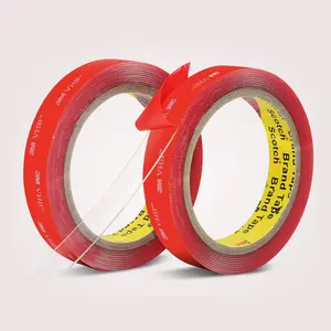 3MVHBテープ49050.5mm厚透明両面テープ防水高温耐性3M4905