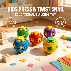 Balle anti-stress gyroscopique à assembler, jouet fidget à presser et à faire tourner, soulagement du stress pour adultes, lassitude au bureau, vente en gros - Product Image 4