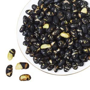 High Quality Dry Roasted Baked Black Soybeans Green Kernel Salted Bean Snacks Available Bulk Bag Flavor Fried Sale