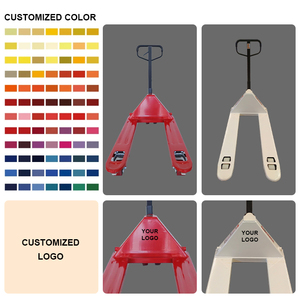 2T 2.5T 3T 5T Của Nhãn Hiệu Xe Tải Pallet Jack Thủy Lực Tích Hợp Bơm Nylon Bánh Xe Tay Pallet Xe Tải - Product Image 2