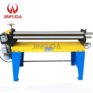 Manual Hand rolling machine used for thin metal plate rolling min rolling diameter 100 mm.