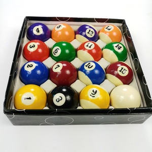 Xmlivet <span class=keywords><strong>Pas</strong></span> <span class=keywords><strong>Cher</strong></span> Ensemble Complet Complet Billard Billes De Queue De Billard Résine Coloré Durable 57.25mm Nine-Ball Cue Balls - Product Image 3
