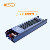 Alimentation LED 150W ON/OFF en gros, tension CC 12V 24V 48V pour bande lumineuse LED flexible