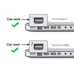 Cable <span class=keywords><strong>Convertidor</strong></span> Mini DisplayPort a HDMI SYONG, <span class=keywords><strong>Convertidor</strong></span> Mini DP Macho a HDMI Hembra 4K30Hz con Audio y Video para PC, Monitor - Product Image 3
