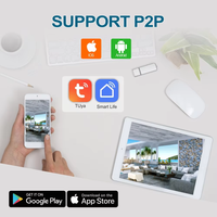 Caméra de surveillance WiFi compacte 3MP avec alerte audio intelligente, idéale pour la surveillance intérieure de la maison et la surveillance routière extérieure