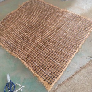 Couverture anti-érosion en géotextile de fibres de coco <span class=keywords><strong>pour</strong></span> la restauration des pentes côtières - Product Image 4