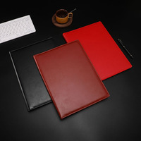 Carpeta de Documentos A4 Personalizada, Carpeta de Cuero con Calculadora, Carpeta con Clip para Gerentes, Portafolio Ejecutivo para Conferencias