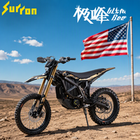 Prêt à être expédié : Nouvelle moto électrique tout-terrain Sur Ron Ultra Bee 2026, 24,5 kW, 74 V, 60 Ah, haute puissance, avec kit homologué pour la route