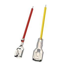 Crimp <span class=keywords><strong>Terminal</strong></span> Connector 4.8/6.3 para equipamentos eletrônicos Flat Ribbon Jumper Wire Harness para cabo de fiação - Product Image 6
