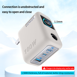 Nouvelle coque de protection en silicone 2025 pour chargeur Anker 100W 3 ports avec écran d'affichage - Product Image 2