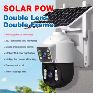 Cámara Solar 4G V360PRO <span class=keywords><strong>circuito</strong></span> <span class=keywords><strong>cerrado</strong></span> solar al aire libre <span class=keywords><strong>TV</strong></span> Cámara PTZ 1080P seguridad Solar inalámbrica batería tarjeta de memoria 32G - Product Image 5