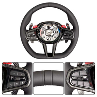 Setir Kulit Asli LCI dengan Tombol M1 M2 untuk BMW G01 G05 G20 G22 G30 M2 G87 M3 G80 M4 G82 G42 M5 F90 F95 X3M F97 M340i
