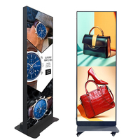 Pantalla LED Plegable Delgada de Paso Fino P2.5 Colorworld, Señalización Digital Interior con Control Novastar y Frecuencia de Actualización de 3840Hz