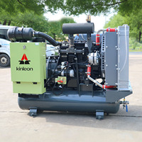 Compresseur d'air à vis diesel portable, économe en énergie, hautement efficace, pompe à air, moteur Cummins/Weichai/Yanmar 1