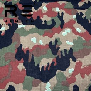 İsviçre kanlı kamuflaj pamuk ekose NYCO için Trendy marka su geçirmez ceket ve giyim şapka için yırtılmaya dayanıklı dimi kumaş - Product Image 4