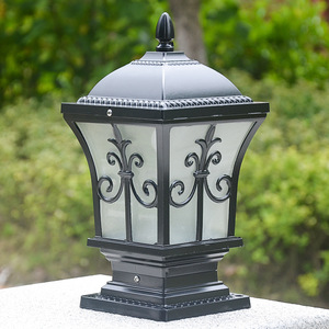 Lampe solaire LED en aluminium pour mur extérieur de jardin avec protection IP55 - Product Image 3
