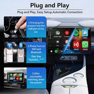 อะแดปเตอร์ INPUTECH 2 in 1 แบบมีสายและไร้สายสำหรับ CarPlay & Android Auto กล่องแปลง USB Type-C Car Play รุ่น CA-01 - Product Image 3
