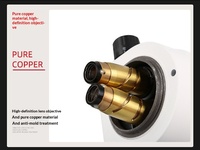 Hot Selling Digital Biological Microscope Auto Focus 1920x1080 Camera Resolution LED Display Screen for Middle High School Labs