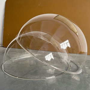 Cubierta Semiesférica Transparente de Acrílico al por Mayor de Fábrica, Cubierta Protectora Antipolvo para Exhibición, Decoración de Bolas de Plástico - Product Image 6