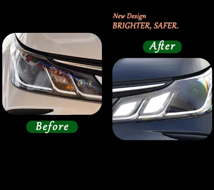 AURON Nouveau Phare Avant LED 32V 60W pour Rétrofit et Amélioration 2019-2021, Construction en Aluminium, Lumière Blanche 6000K, Compatible - Product Image 4