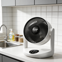 Ventilateur de table électrique à moteur DC Inverter, silencieux et économe en énergie, sans batterie