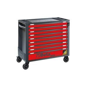 BETA - 024004297 Cabina de rodillos móvil larga con 9 cajones con sistema antivuelco-TALLERES RODANTES EAN 8054809187723 - Product Image 3