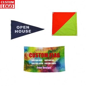 Bandera de Sublimación de Tinta Personalizada para Playa, Publicidad Comercial, Señalización para Ferias Comerciales con Soporte y Bolsa de Transporte al por Mayor - Product Image 1