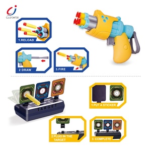 <span class=keywords><strong>Pistola</strong></span> Giocattolo per Bambini con Doppia Rotazione, Fucile Sniper in Plastica con Proiettili Morbidi in Eva e <span class=keywords><strong>Bersaglio</strong></span> - Product Image 3