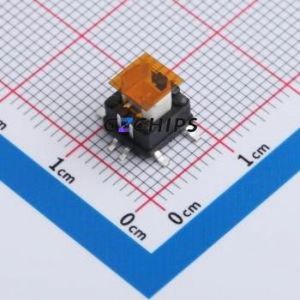 K6-6151S-23 Push Button Switch SMD-8P,6.4x7.2mm Switch ( With Indicator Light: Red/ Blue ) - Product Image 1