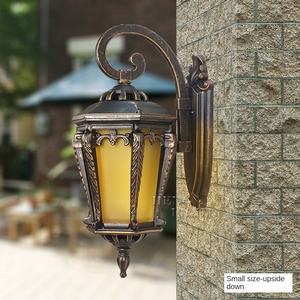 โคมไฟติดผนังกลางแจ้งสแตนเลสสตีลกันน้ำแบบโมเดิร์นโคมไฟติดผนังสีดำสำหรับสวนสวนระเบียงไฟถนน - Product Image 5