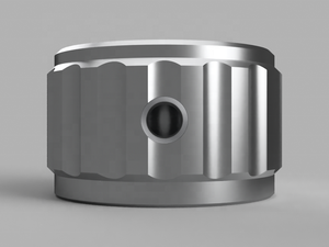 مقبض تحكم في مستوى الصوت, مقبض تحكم في مستوى الصوت غير قياسي مصنوع من الألمونيوم بتحكم في التصنيع باستخدام الحاسوب - Product Image 2