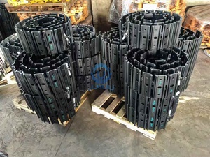 Piezas de tren de rodaje: Conjunto de cadena de oruga para excavadora SANY 16 18/Komatsu 15 18/Hitachi 17 - Product Image 5