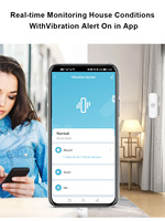 Tysh wifi tuya חיים חכם רטט חיישן הלם