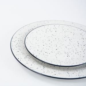 Venta caliente exquisito cuenco de cerámica chino Platos y platos de alto estándar con impresión de patrón de planta personalizable - Product Image 3