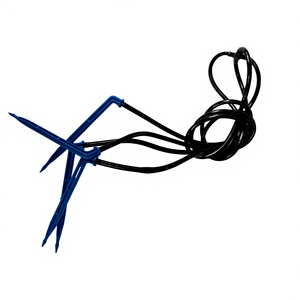 Kits de <span class=keywords><strong>riego</strong></span> <span class=keywords><strong>por</strong></span> <span class=keywords><strong>goteo</strong></span> de alta calidad con 4 ramificaciones para invernaderos y jardines, conecta mangueras y goteros para <span class=keywords><strong>riego</strong></span> eficiente en granjas - Product Image 1